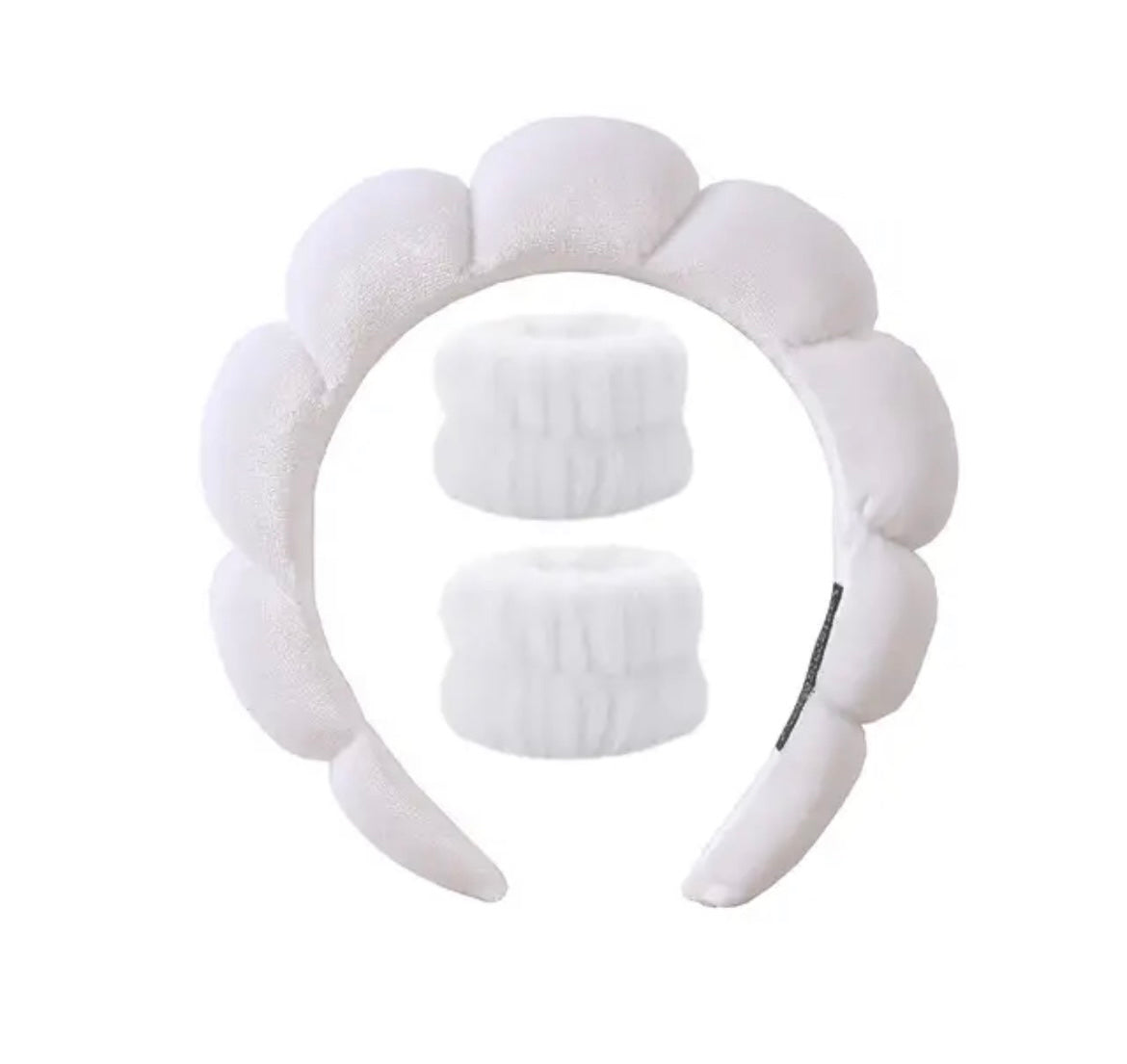 spa headband & wristbands